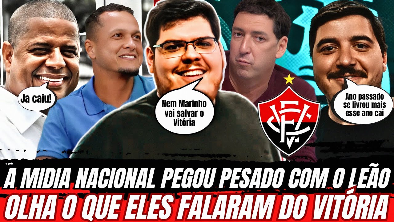 A IMPRENSA NACIONAL DEU O VITÓRIA COMO REBAIXADO DE NOVO?