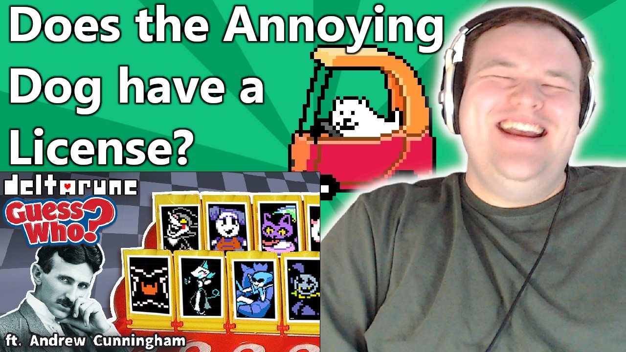 Guessing DELTARUNE Characters with ⁨@andrew_cunningham -[Guess Who #2]-@Seeks_stuff| Reaction Part A