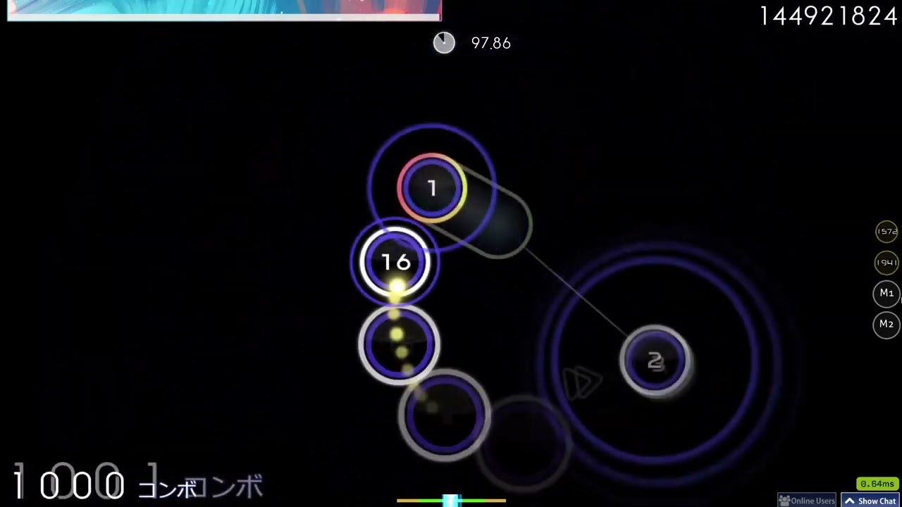 The harder long stream practice map