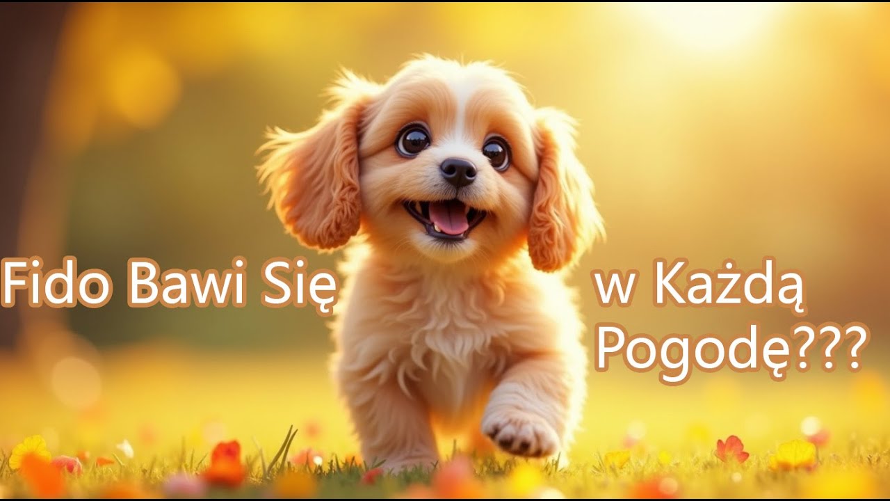Fido Bawi Się w Każdą Pogodę | Piosenka dla Dzieci | Animacja w Stylu Pixar