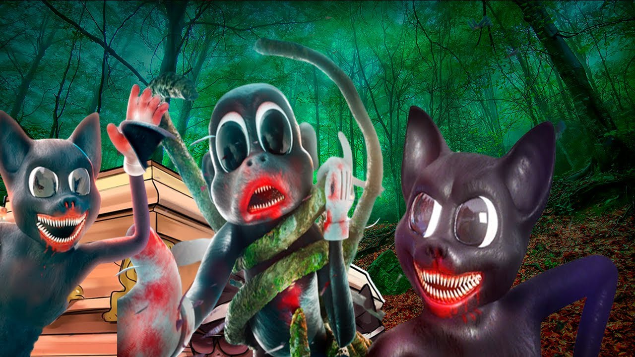 Cartoon Monkey  VS Cartoon Cat - Coffin Dance Song (COVER)