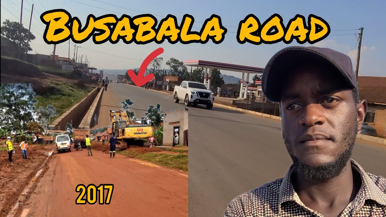 This is the new look of Busabala road finally done this shocked 😲 me