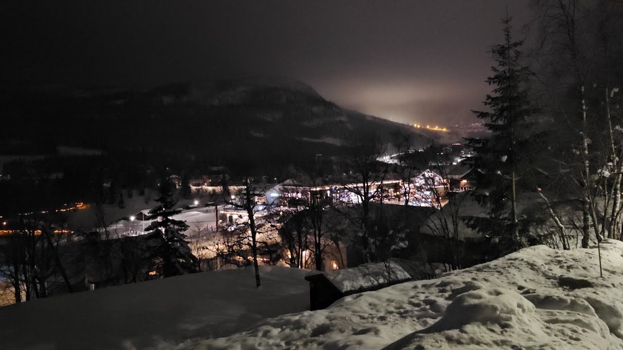 🇳🇴 Hemsedal: Trøim ❄️ -12,3°C, 22:18 – 3. februar 2026 #hemsedal #norge
