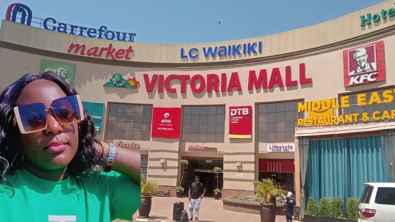 THE BEST LUXURIOUS MALL IN UGANDA.VICTORIA MALL