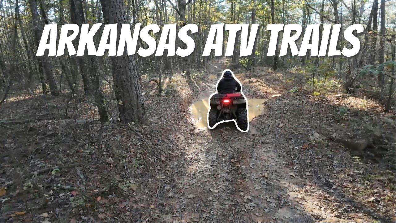 Hiking Trails, Speed Trails, House Ruins & More! Arkansas ATV Trail Riding - CanAm & Kawasaki!