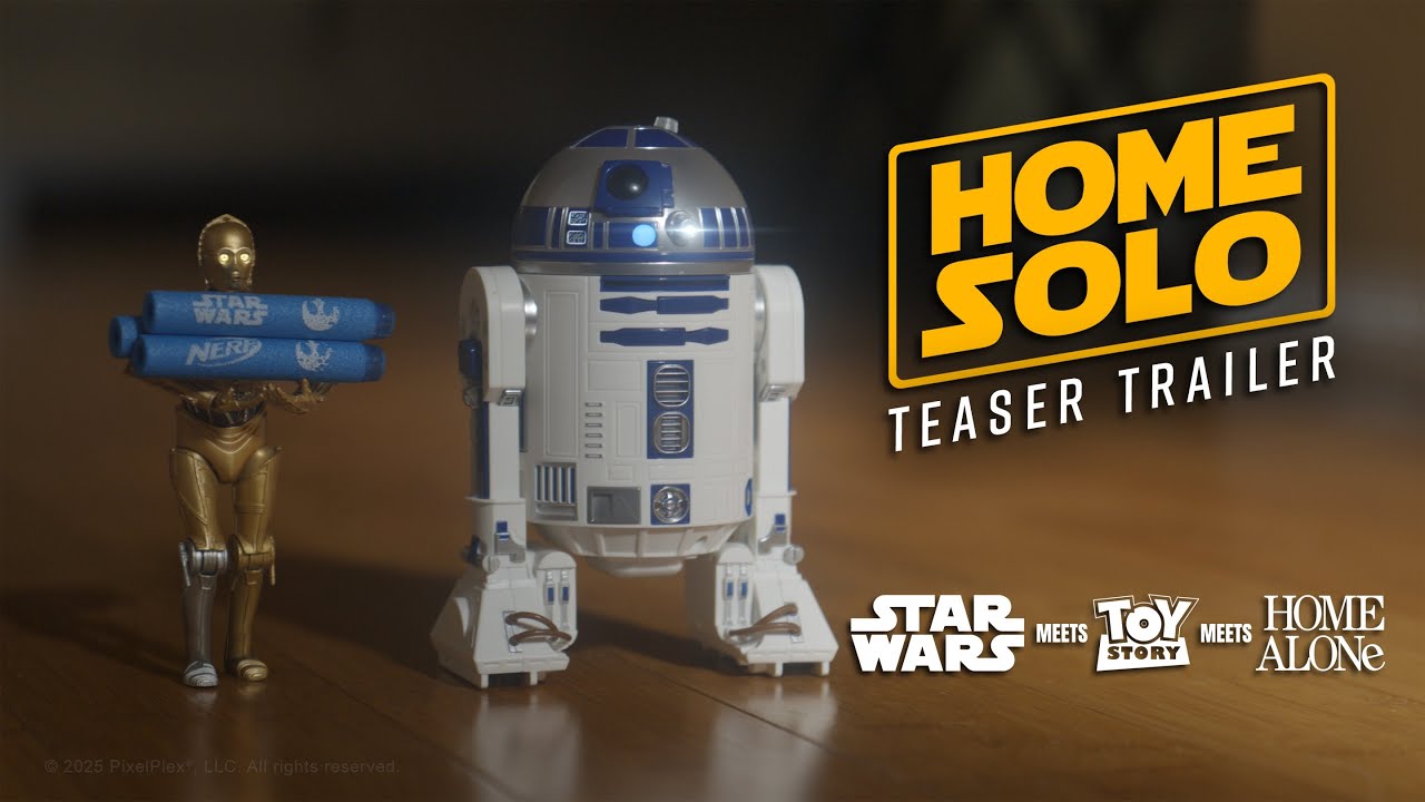 HOME SOLO | Teaser Trailer (Star Wars , Toy Story, Home Alone Mash-Up / Stop-Motion / SDCC premiere)