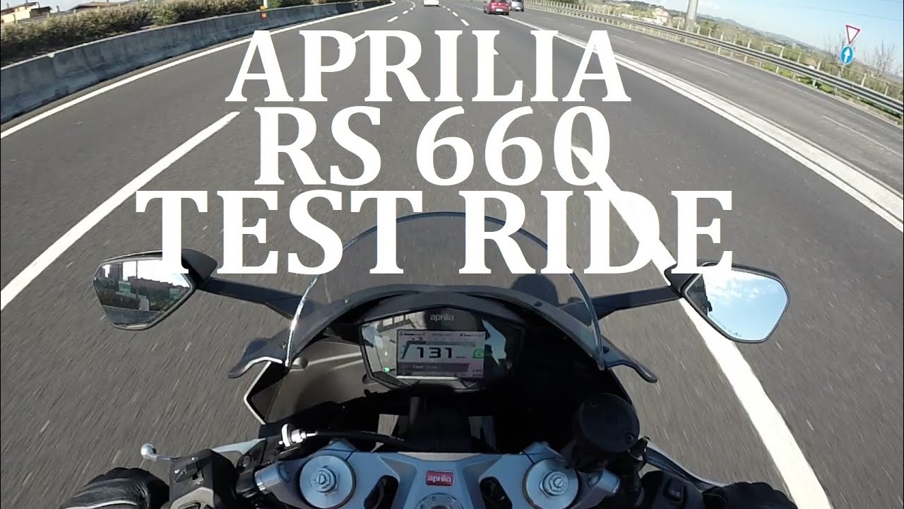 Aprilia RS 660 Test Ride Completo