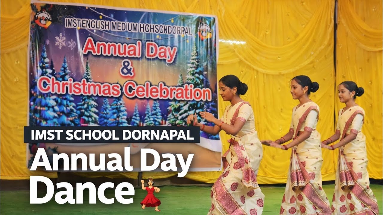 IMST School Dornapal Annual Day Dance 💃 | Christmas Celebration 2025 | Sukma
