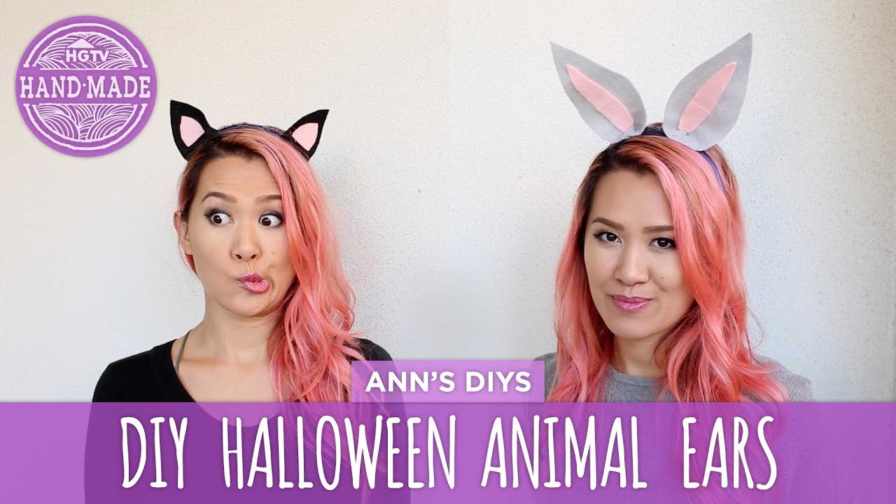 DIY Cute Animal Ears - HGTV Handmade