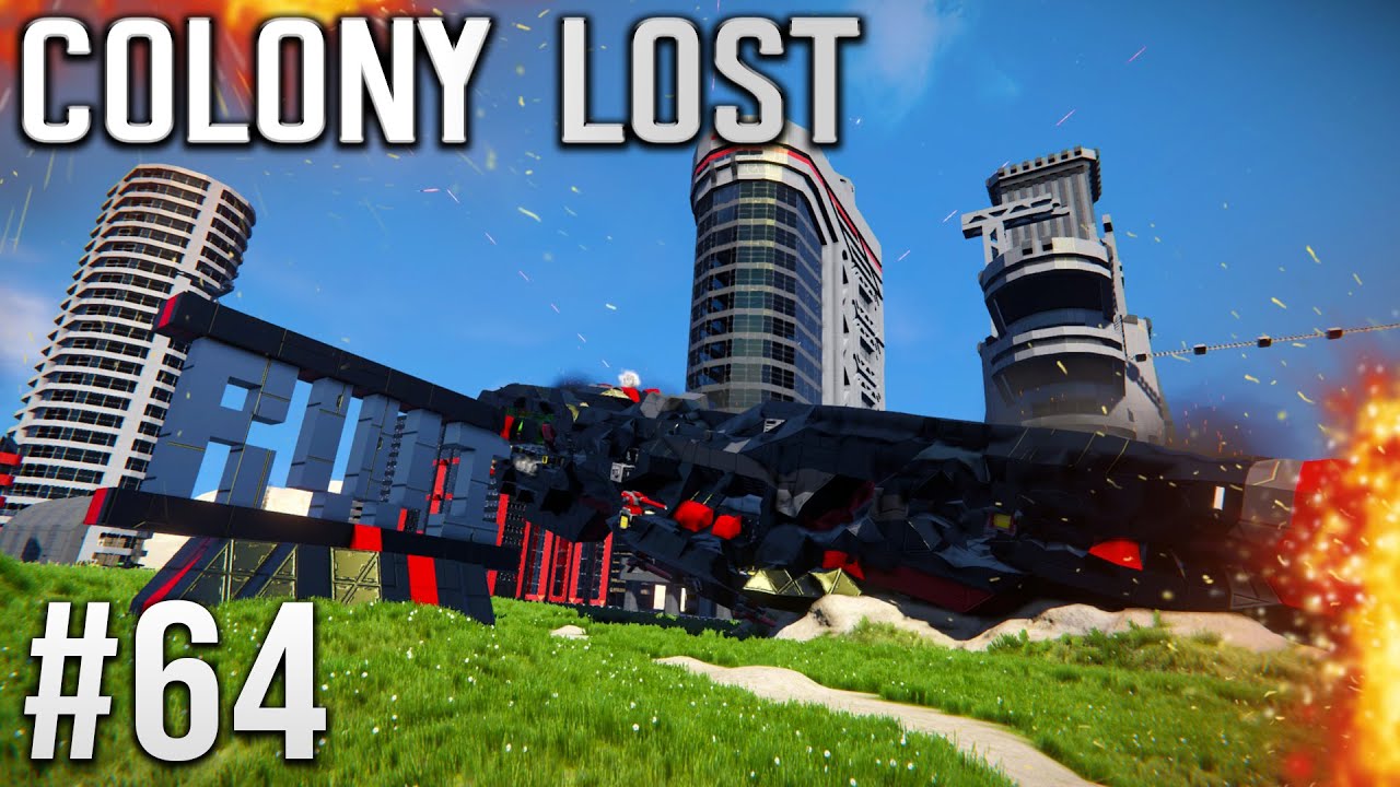 Space Engineers - Colony LOST! - Ep #64 - City INVASION!