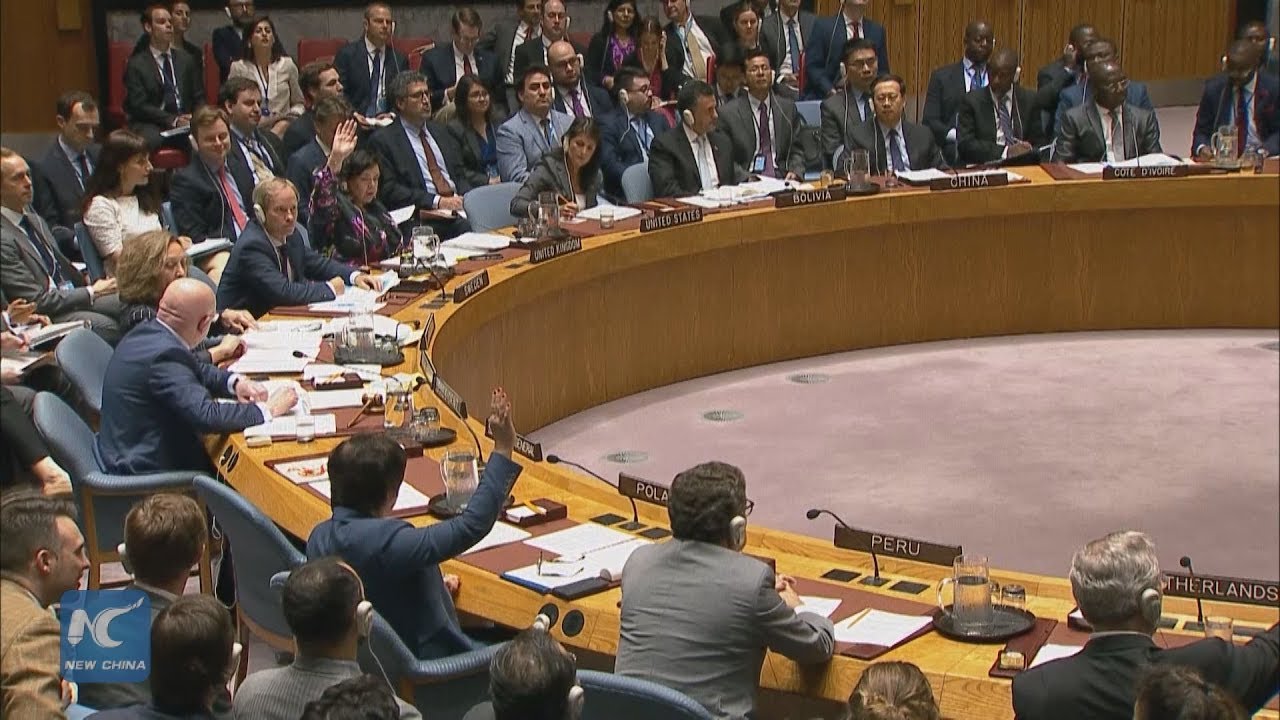 U.S. vetoes UN Security Council draft resolution on protection of Palestinians
