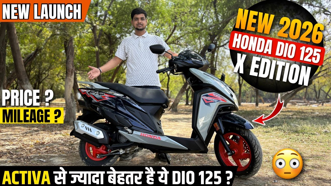 2026 New Honda Dio 125 X Edition Review😍| New Updates,On Road Price & Mileage
