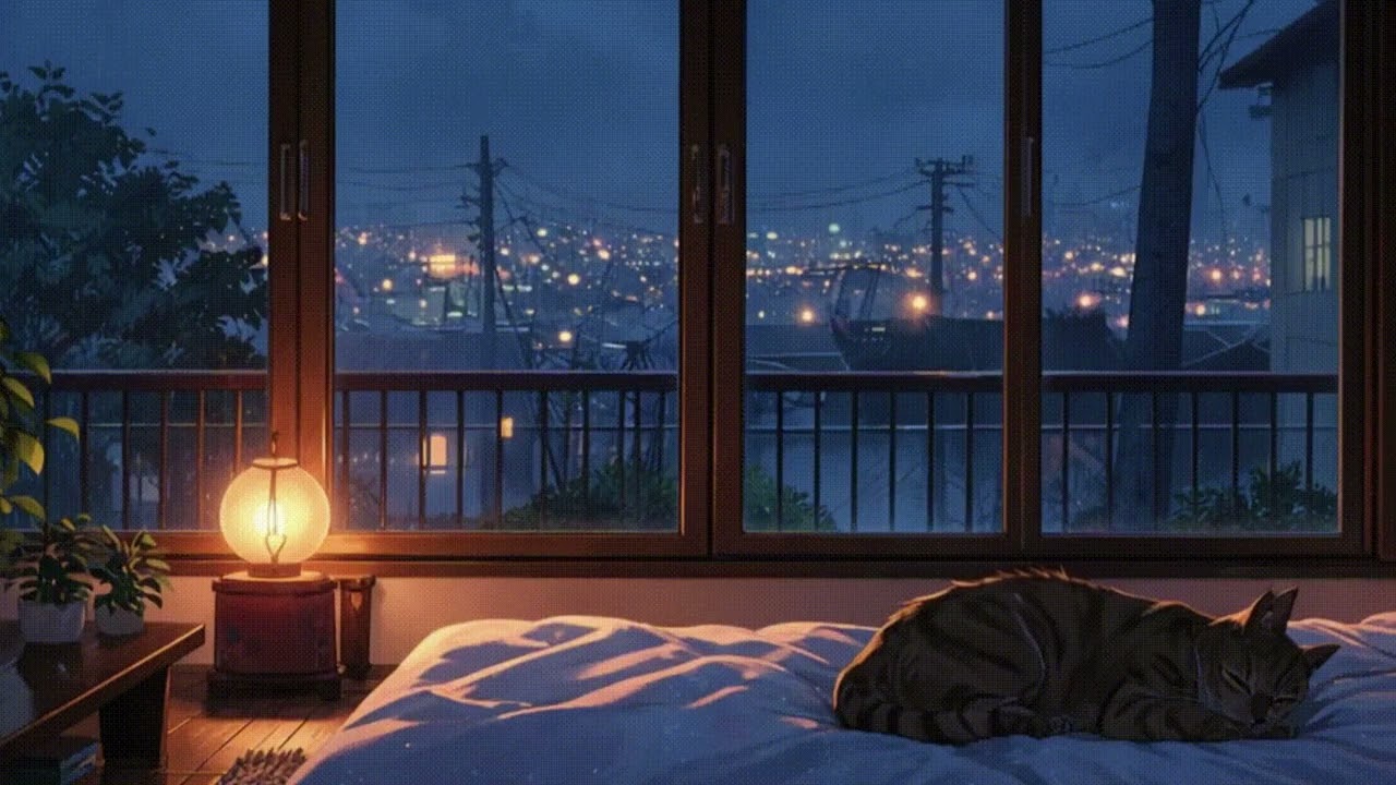 Lofi Hip Hop Nights 🌙 90s Nostalgia & Retro City Ambience | Chill Beats