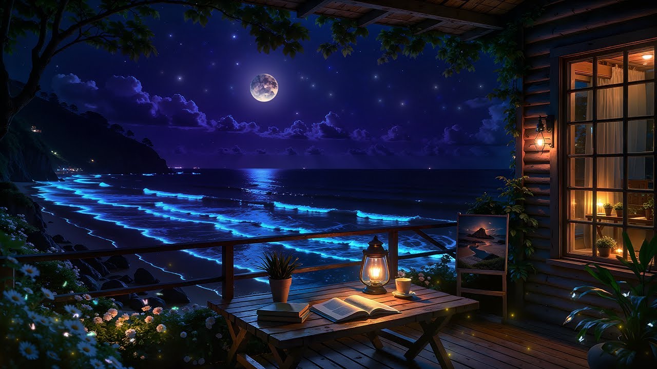 (No Ads) Soothing Night Piano Music &bull; Fall Asleep Fast & Calm Mind &bull; Find Deep Mental Stillness