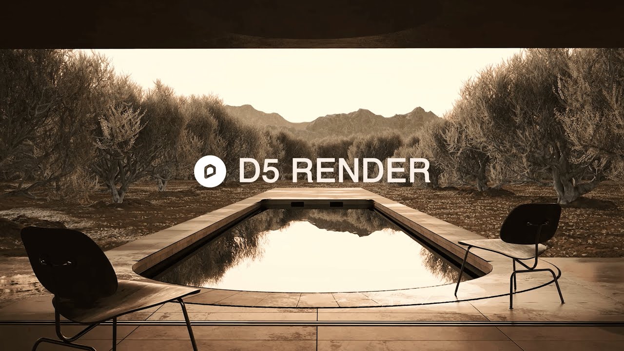 PBR-материалы и атмосфера в D5 Render 3.0