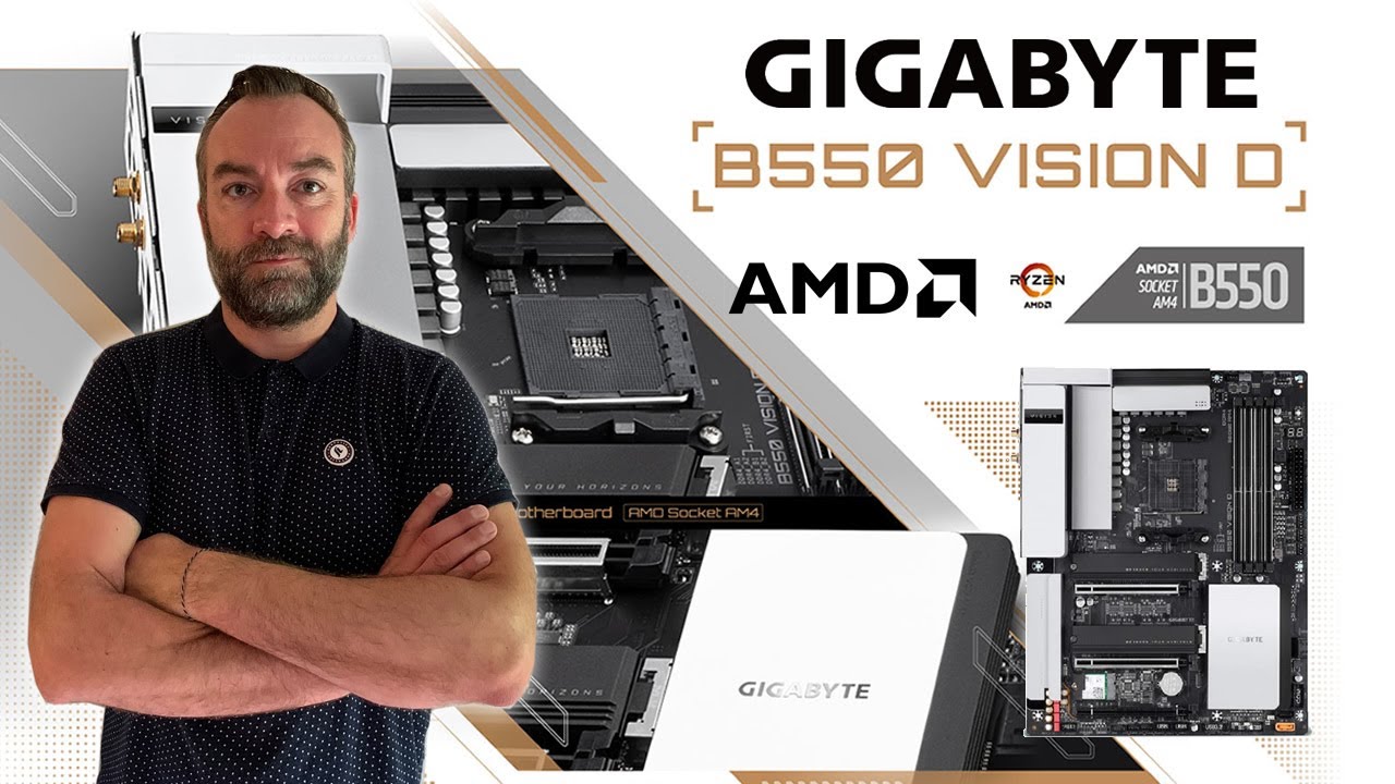 Retour sur le chipset AMD B550 et la GIGABYTE B550 VISION D