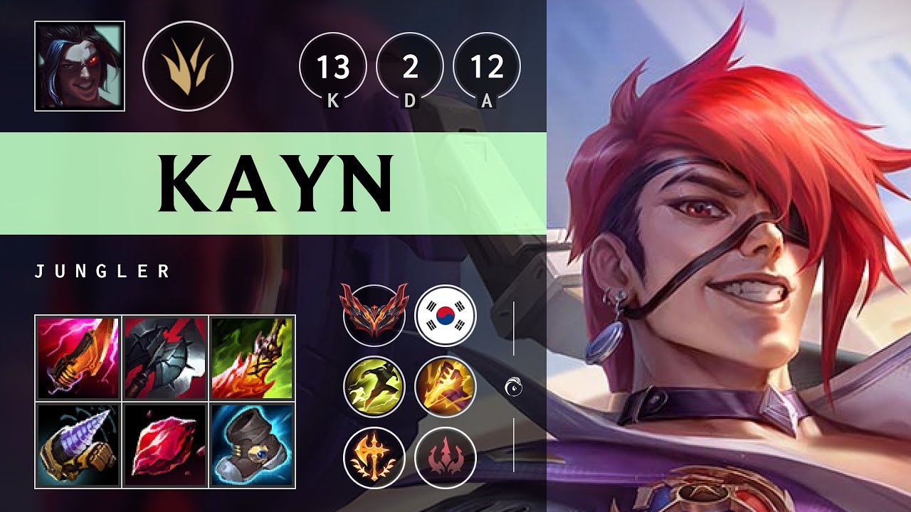 Kayn Jungle vs Viego - KR Grandmaster Patch 25.06