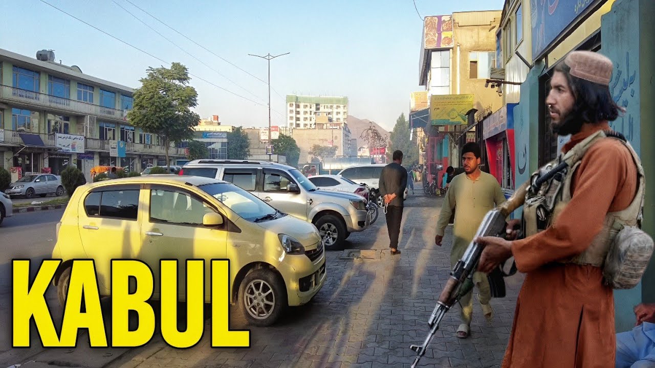 Kabul Afghanistan 🇦🇫 Walking Tour | Luxury Area in 4K UHD