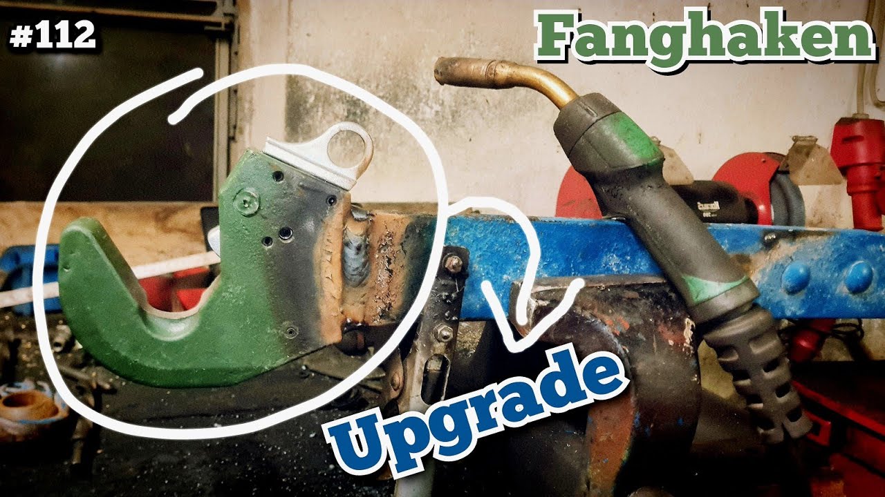 KUGELN ab und HAKEN drann | UNTERLENKER upgraden - FANGHAKEN anschweißen | oldtimer_junkie