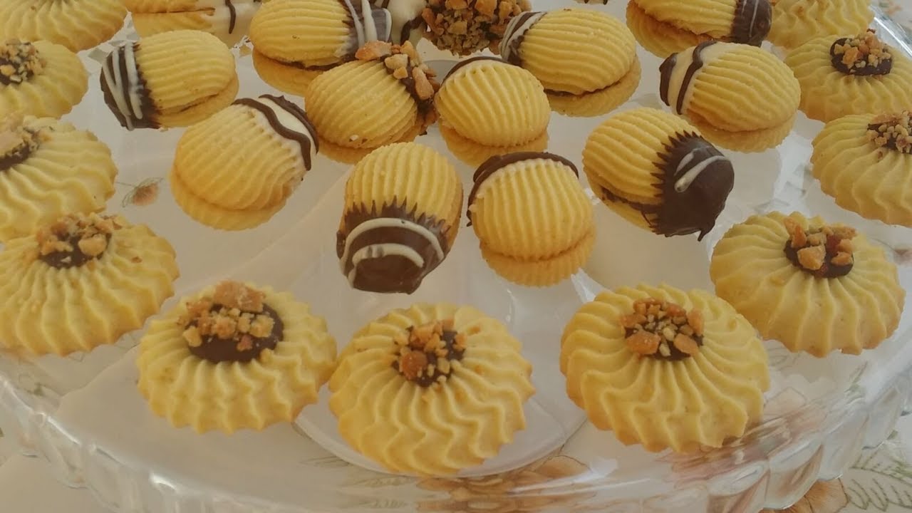 Les petits fours / بتي فور سهل وسريع هش ولذيذ جدا