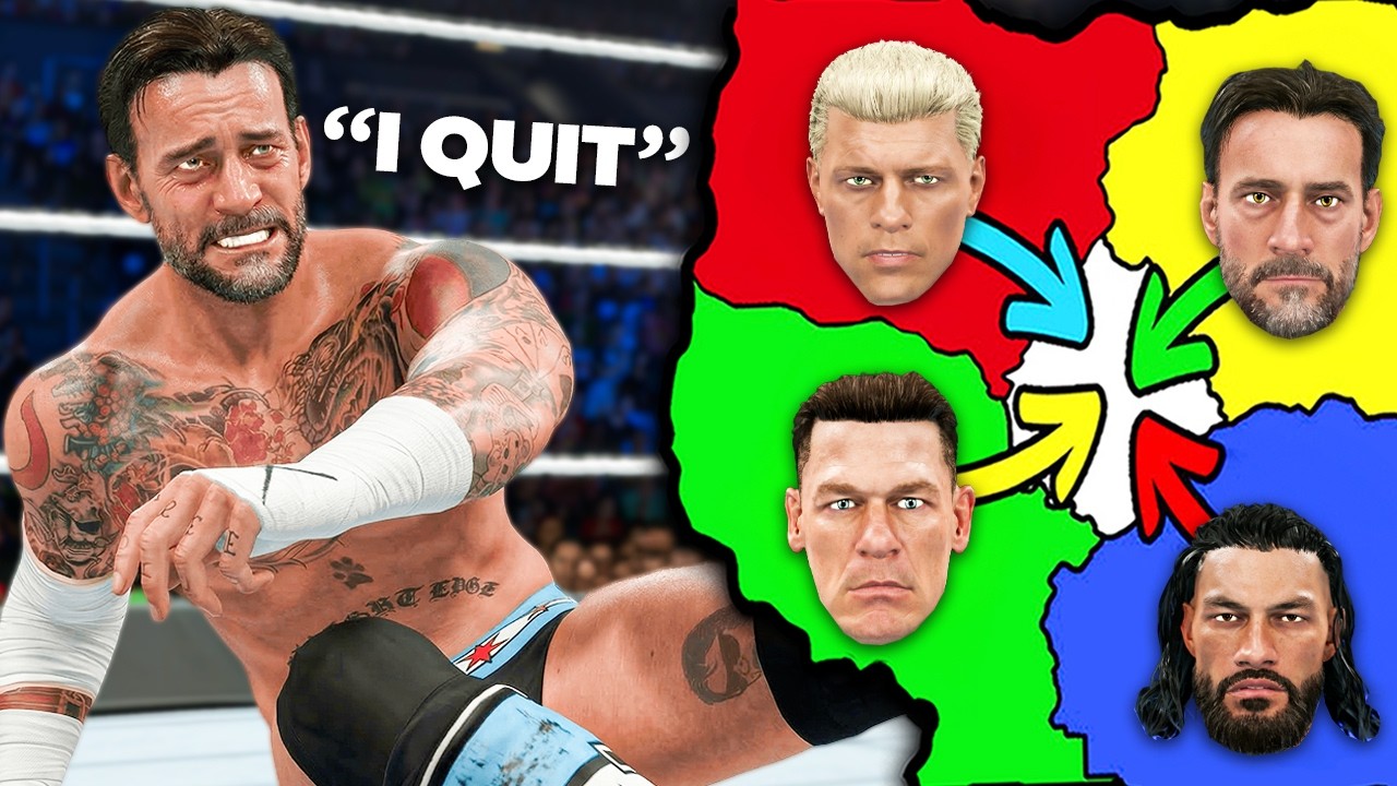 WWE 2K26 Imperialism: FIRST TO QUIT WINS!