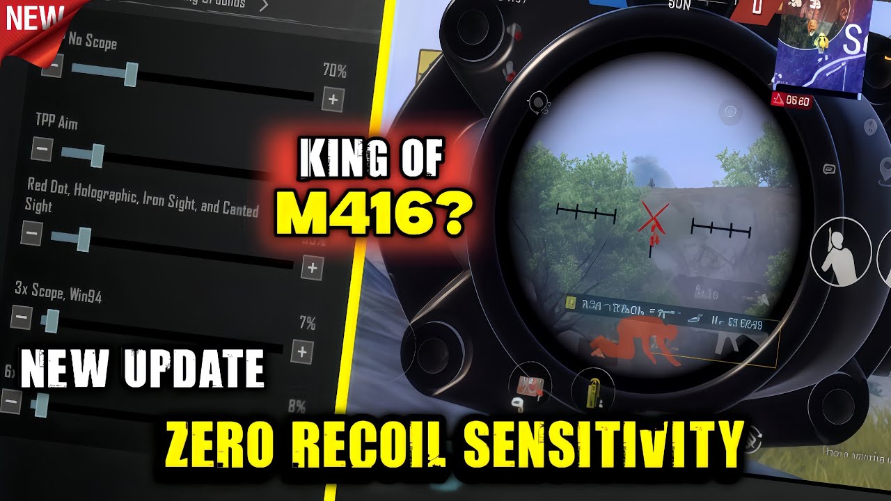 🔥 Bgmi sensitivity settings 2025 | bgmi best sensitivity settings 😱 Zero recoil sensitivity bgmi.