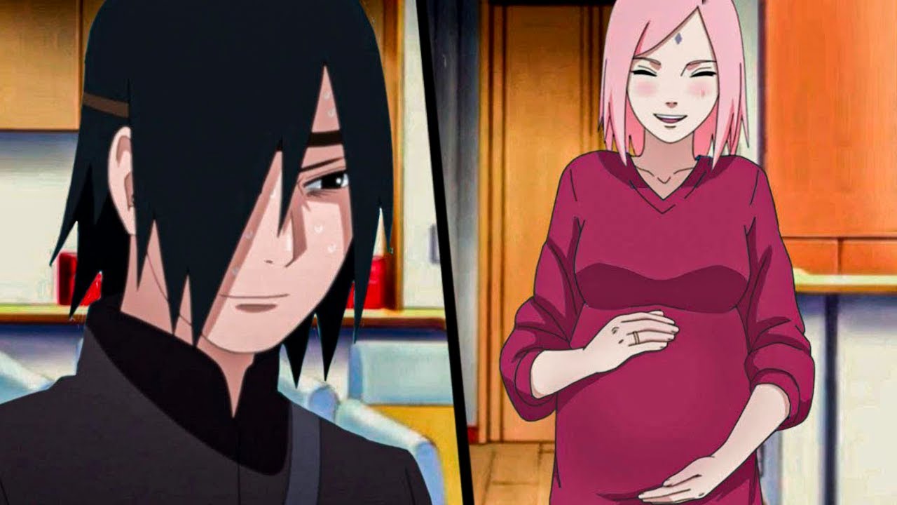 Sasuke Reacciona a Sakura Embarazada - Naruto & Boruto