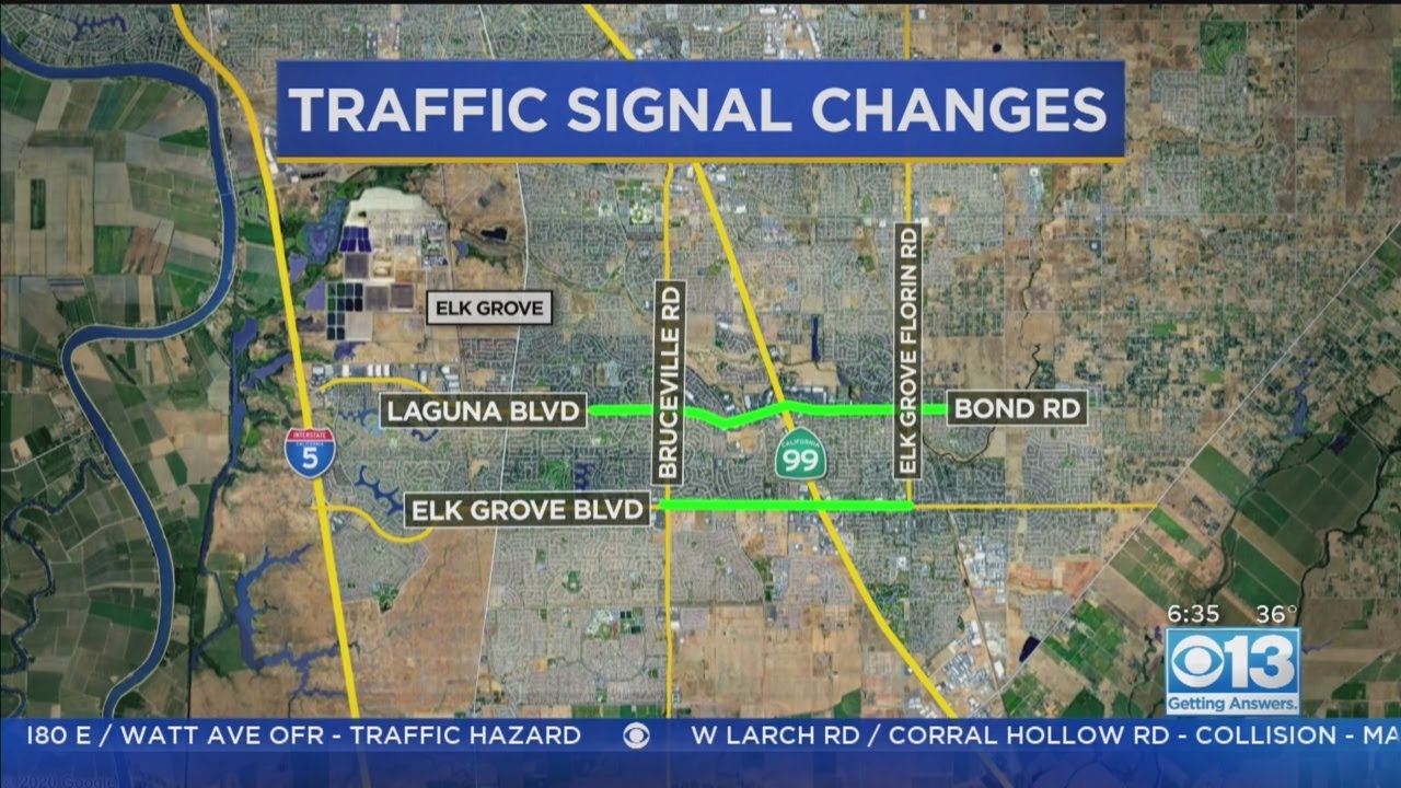Elk Grove Changing Up Some Traffic Signals