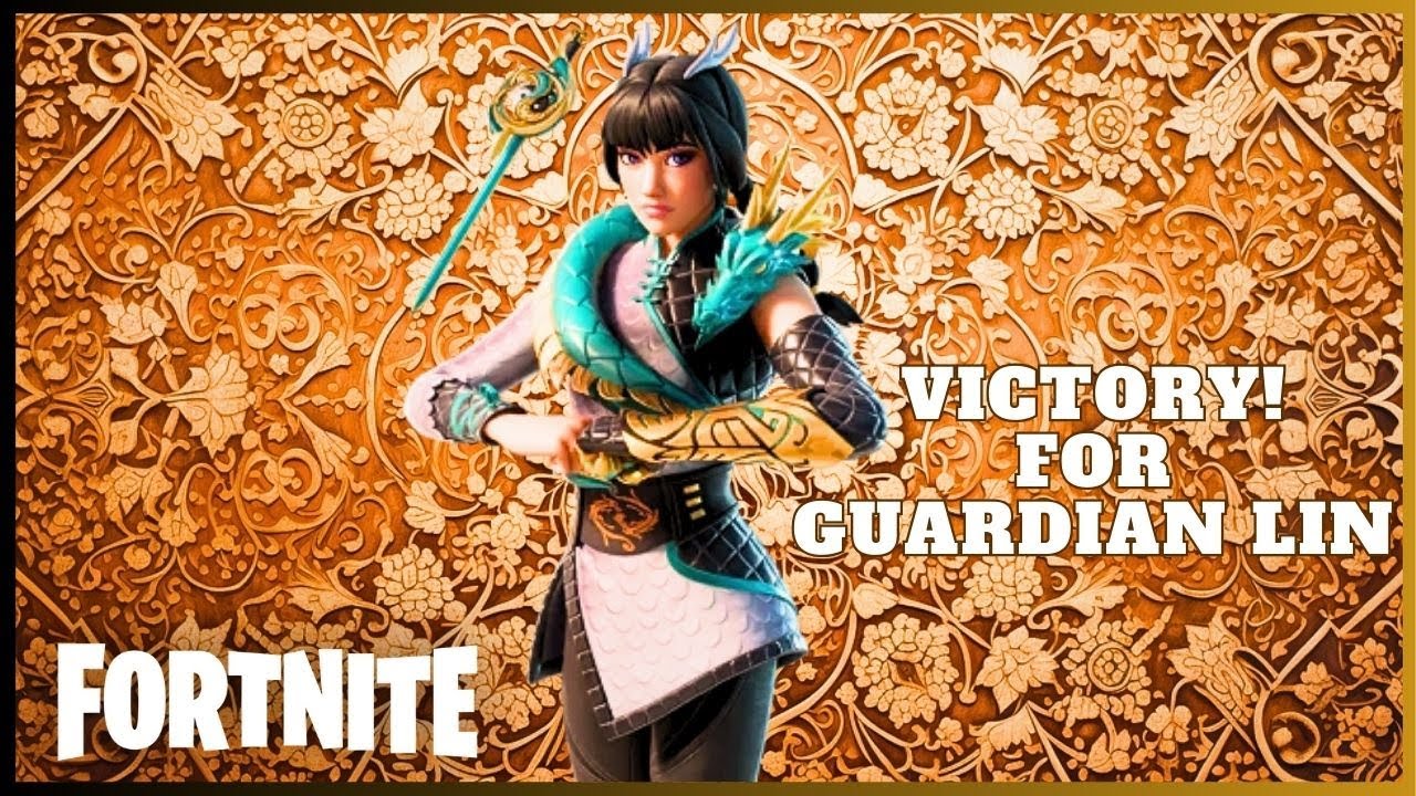Victory! for GUARDIAN LIN in a FORTNITE Solo Match.