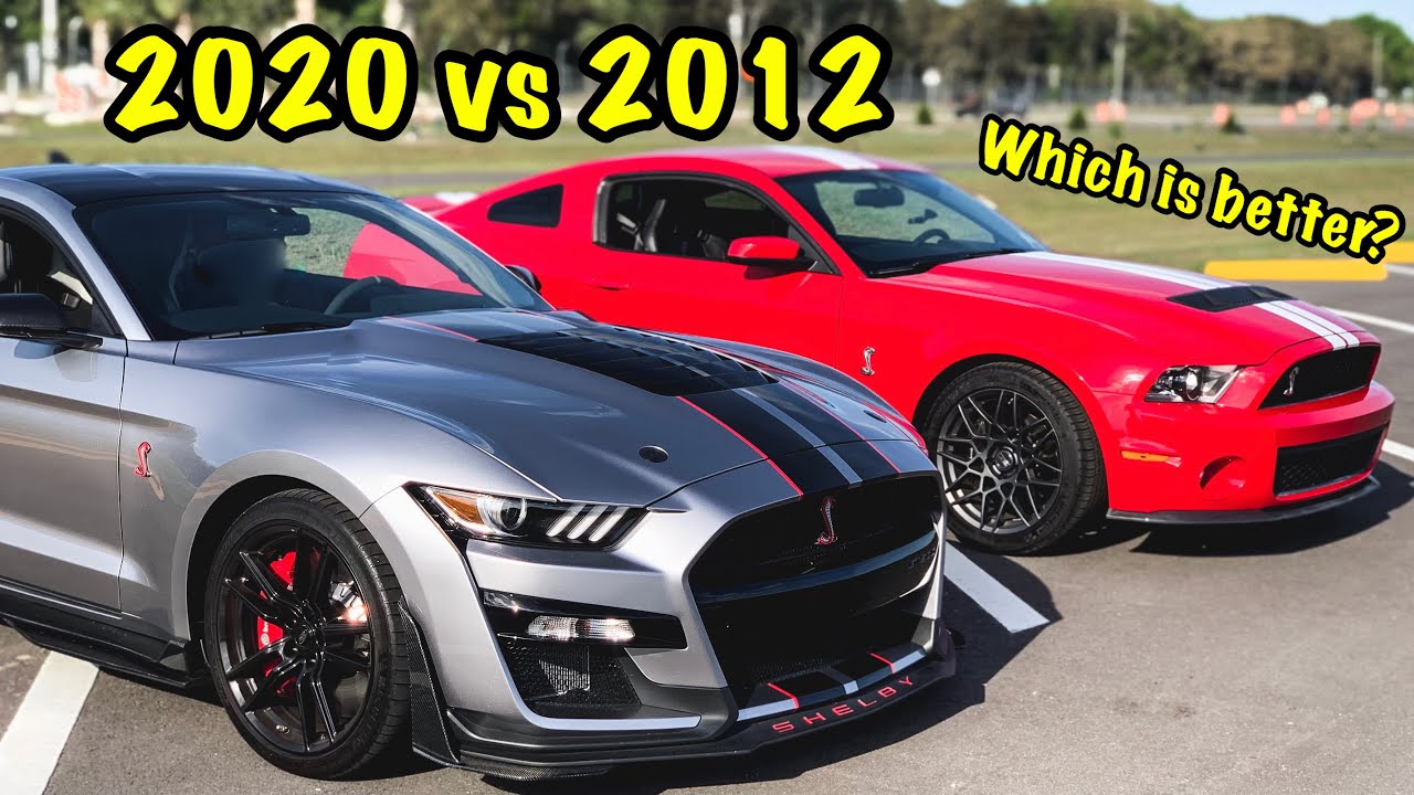 2020 Shelby GT500 vs. 2012 Shelby GT500: Review and Comparison