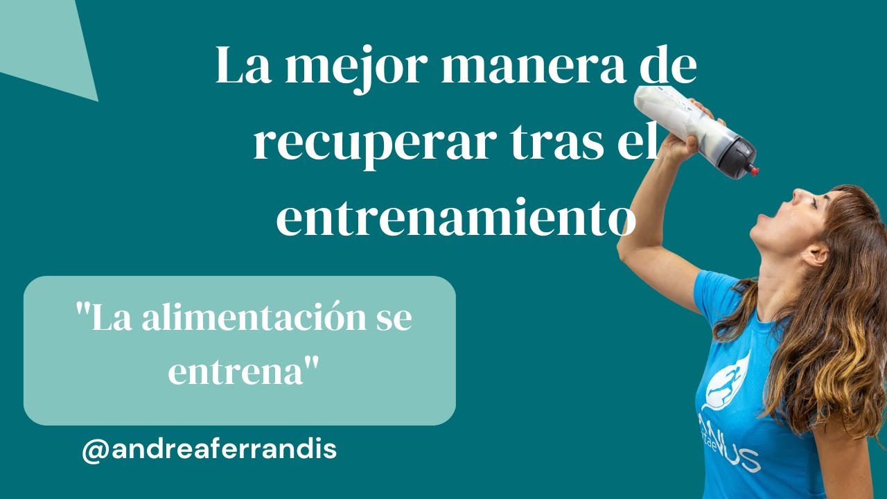 La mejor manera de recuperar después de un entrenamiento
