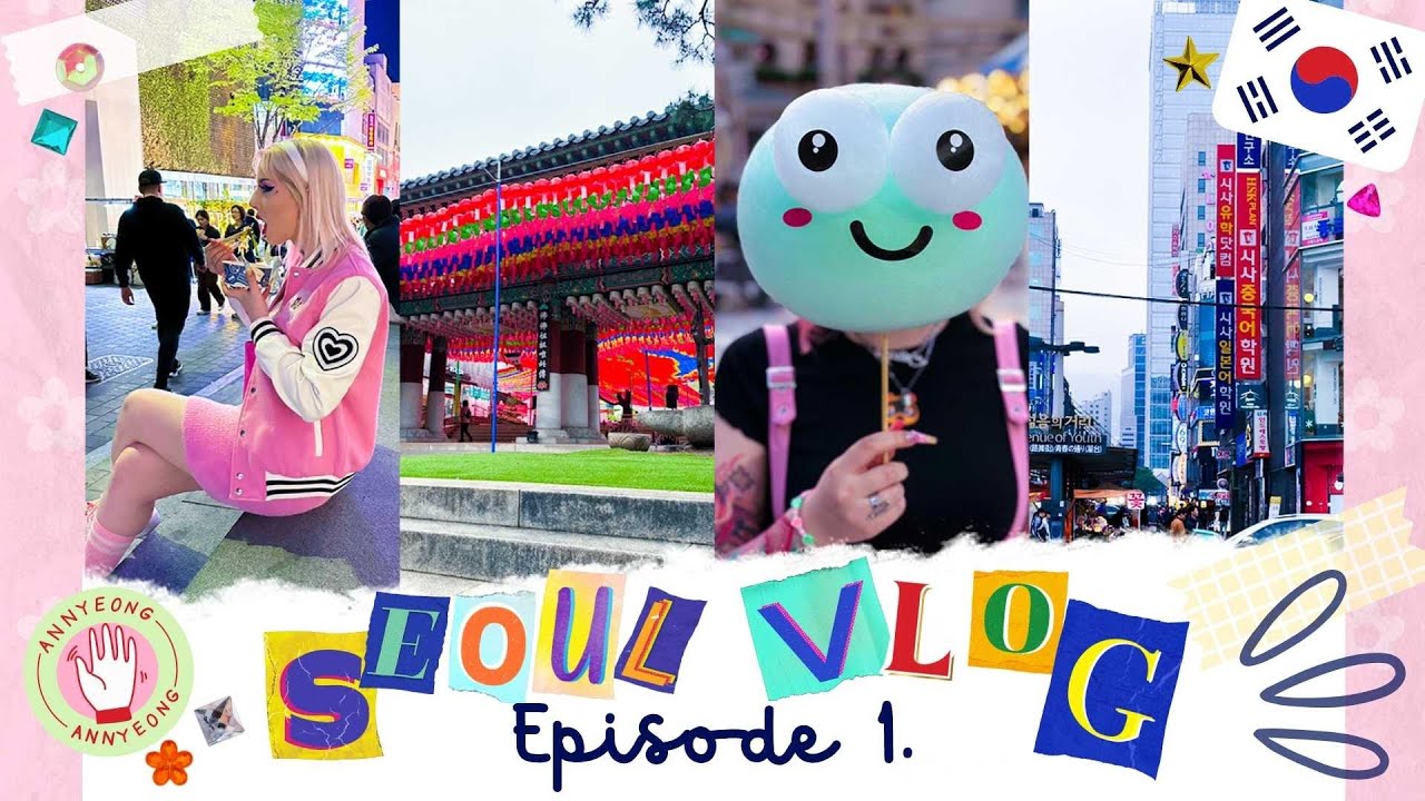 BIENVENUE &Agrave; S&Eacute;OUL 🇰🇷 | VLOG COR&Eacute;E #1 | (Myeongdong, Seokchon Lake, Lotte World..)