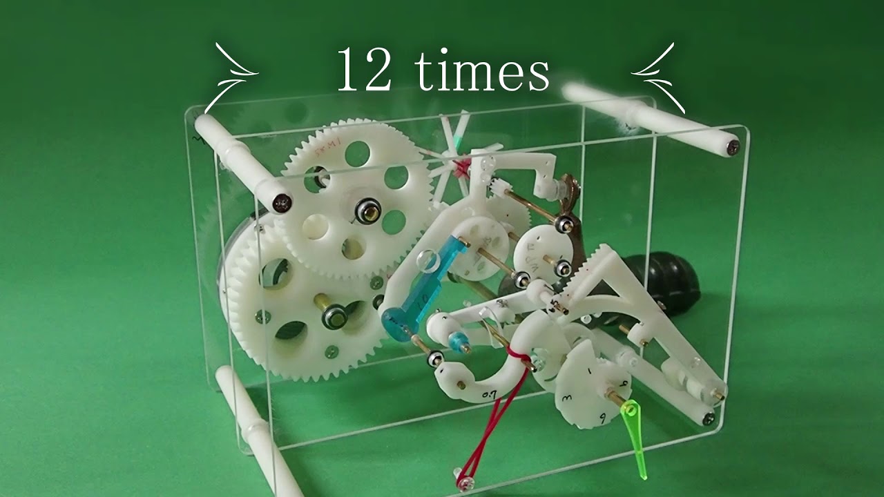 Rack & Snail striking mechanism