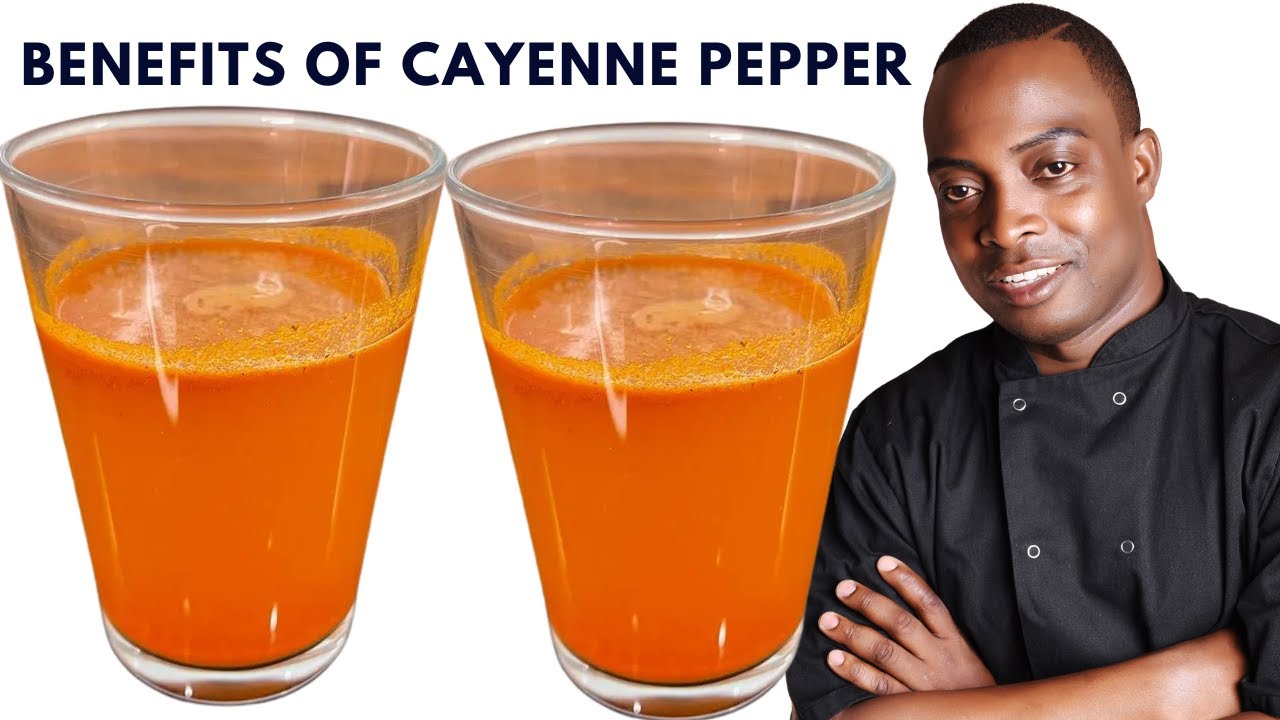 Chef Ricardo detox drink Benefits of cayenne pepper: drink in the morning