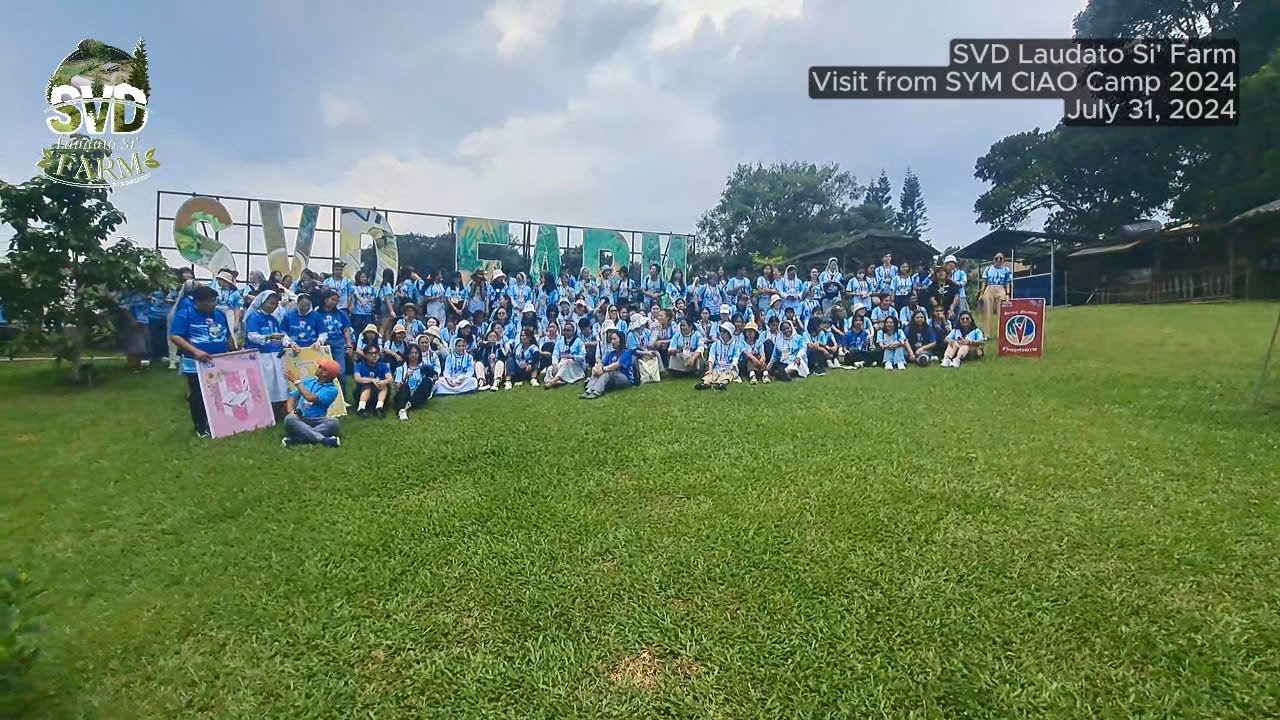 East Asian students visit the SVD Farm for SYM CIAO Camp 2024
