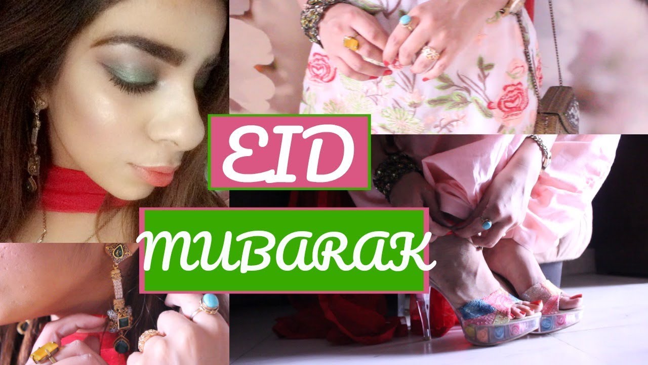 EID MORNING ROUTINE | Makeup, Accessories and Outfit | YusraSolangi
