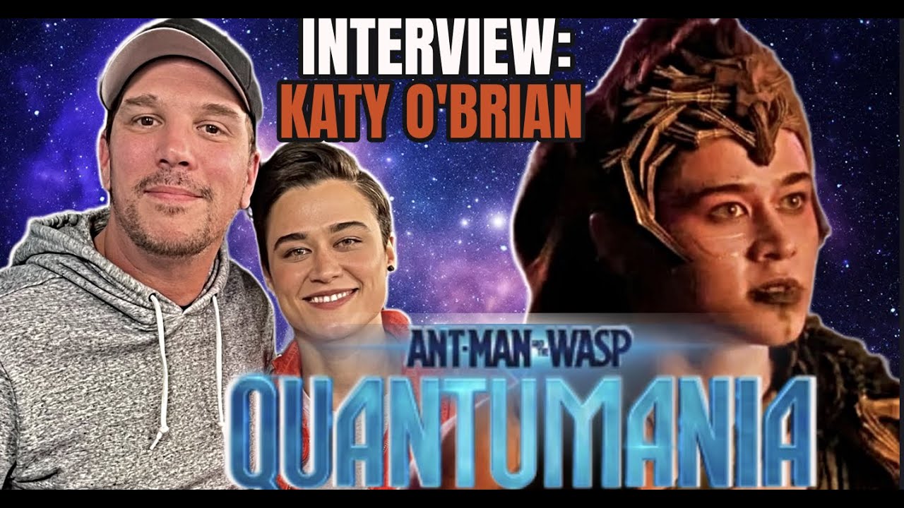Ant-Man And The Wasp Quantumania and Mandalorian star Katy O'Brian Interview! | MCU | Star Wars