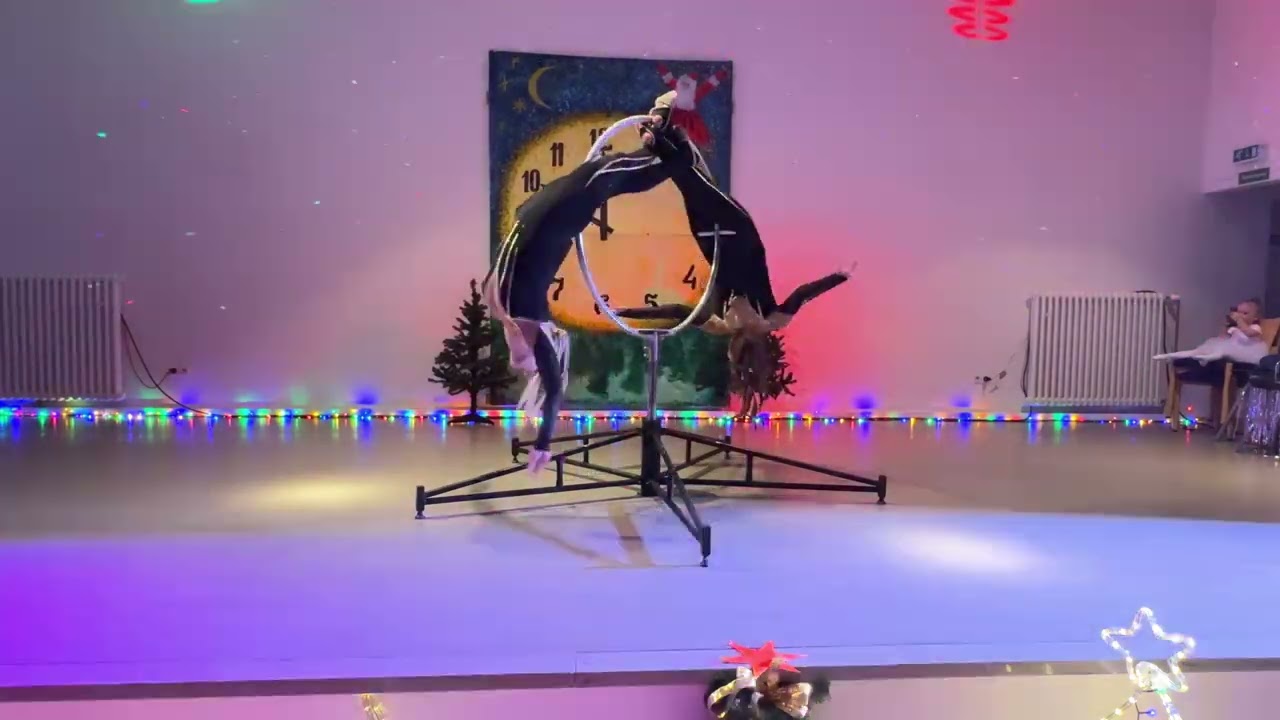 Поліна та Євгенія – вражаючий цирковий номер 