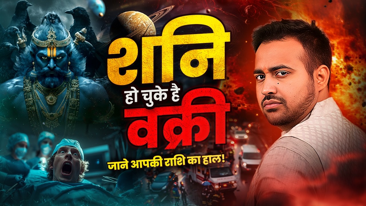Shani Vakri 2025 | Jaane Mesh Se Meen Tak Sabhi 12 Rashiyon Par Prabhav Aur Upay! Astro Arun Pandit