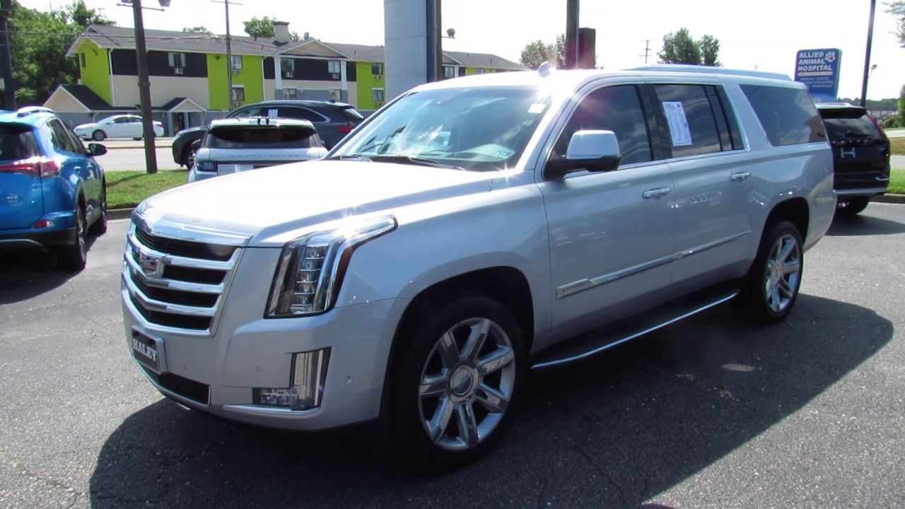 *ПРОДАНО* Cadillac Escalade ESV Luxury Collection 2018 года. Обзор, запуск, экскурсия и обзор
