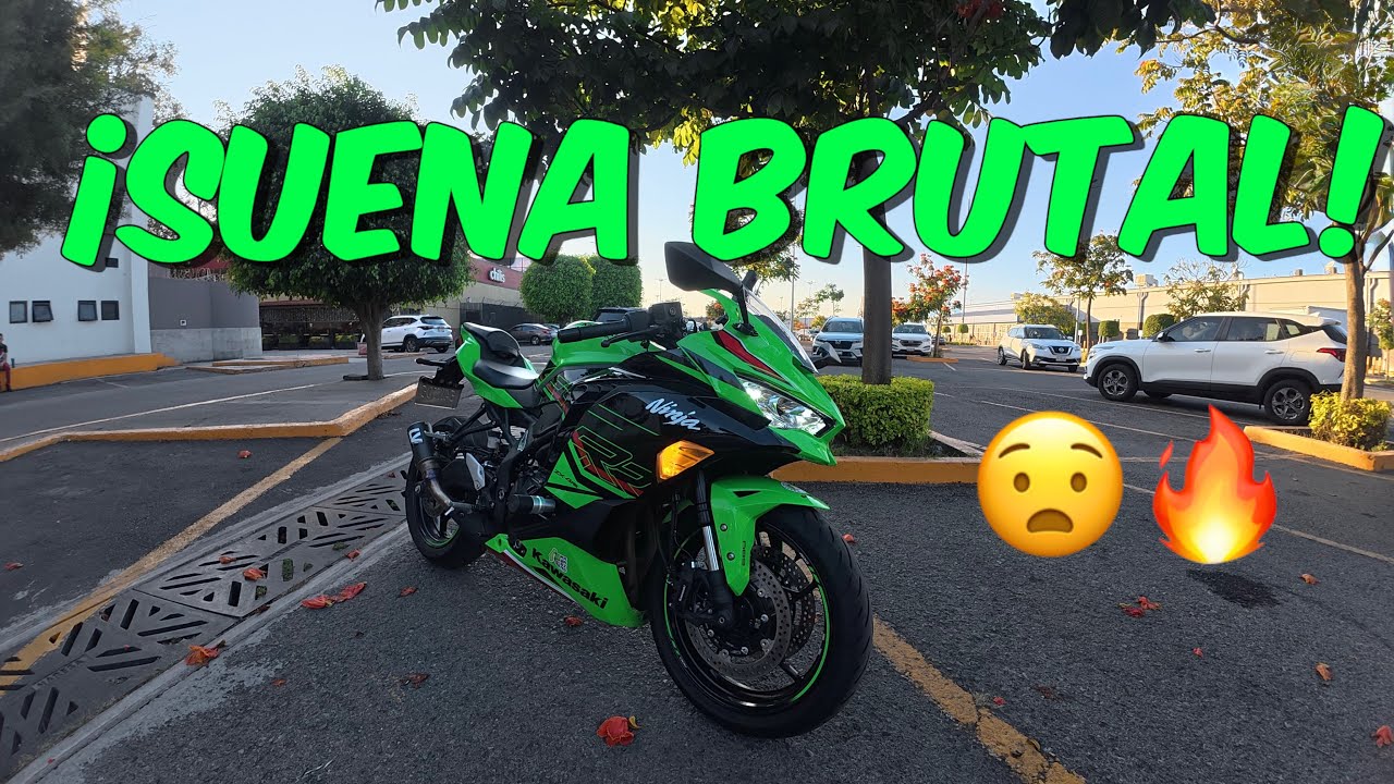 Le cambie el escape a la ZX4RR! ¡Ahora suena BRUTAL!🏍️😱