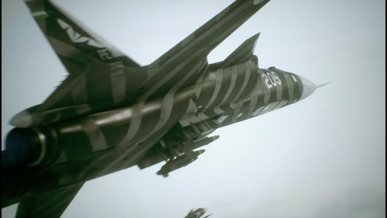 Ace Combat 7,SP Mission 02 Anchorhead Raid, Ace difficulty, PS4, Subtitles (ITA)