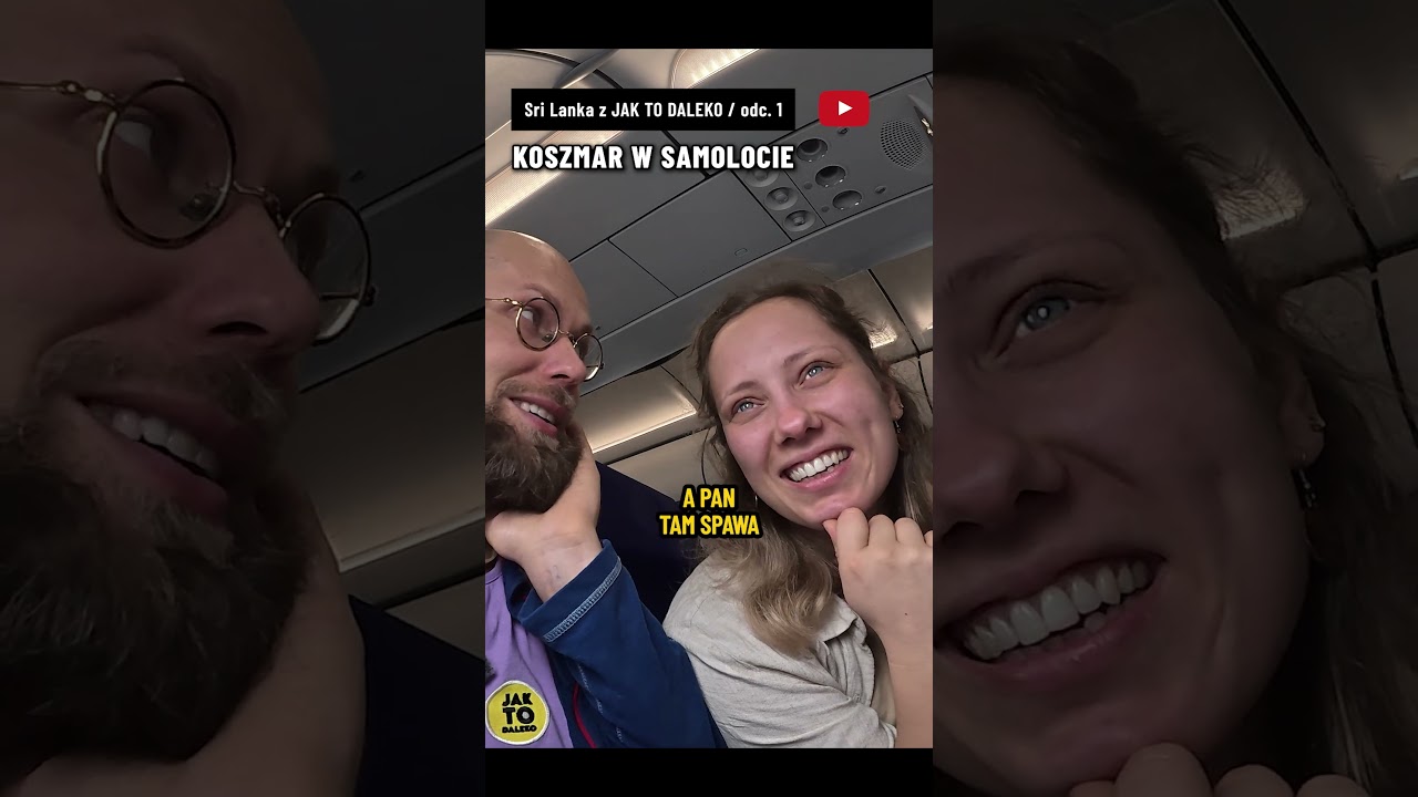 NAJGORSZY LOT samolotem w moim życiu! 🤮 Podr&oacute;ż na Sri Lankę to koszmar - nie uwierzysz, co się stało