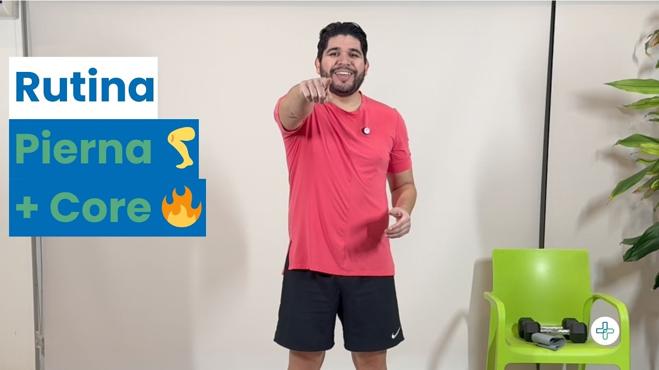 Piernas + Core 🦵🔥 | Fuerza y Estabilidad para Adultos Mayores | Febrero: Fuerza y Confianza