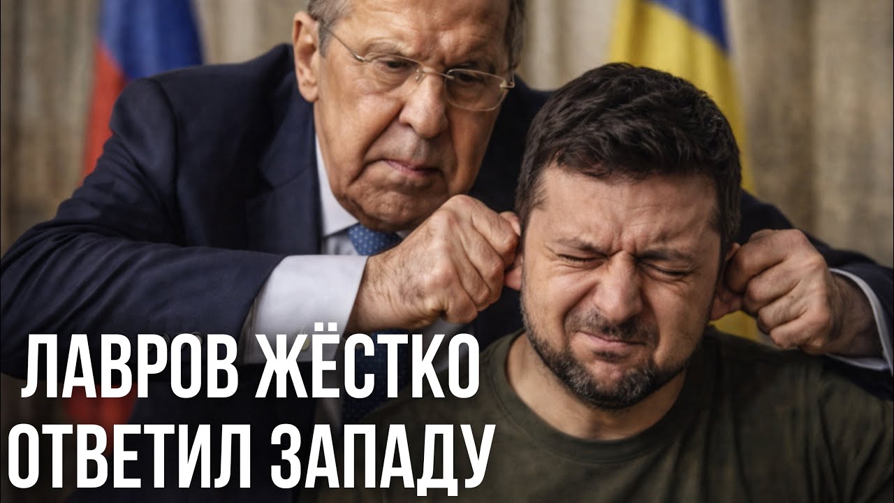 ЛАВРОВ ЖЁСТКО ОТВЕТИЛ ЗАПАДУ. 