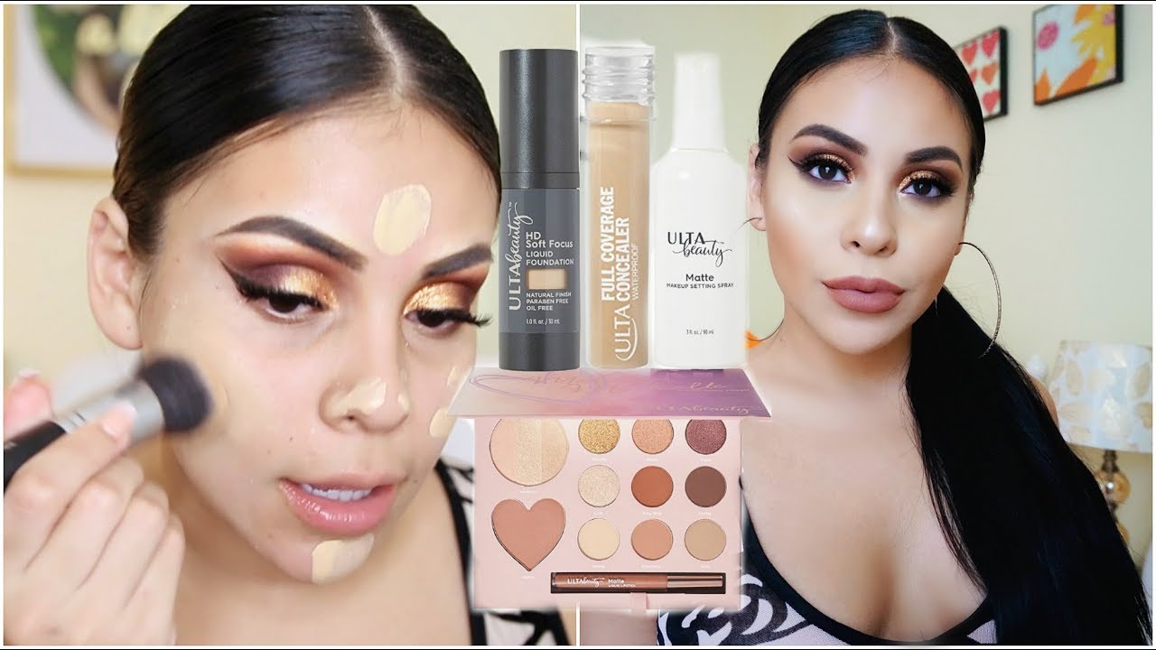 FULL FACE USING ONLY ULTA BEAUTY MAKEUP 2017 | JuicyJas