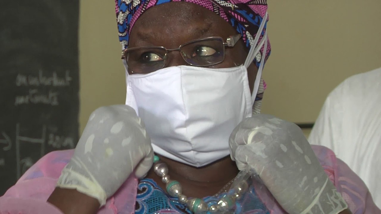 Production de Bavette ou cache-nez made in Niger