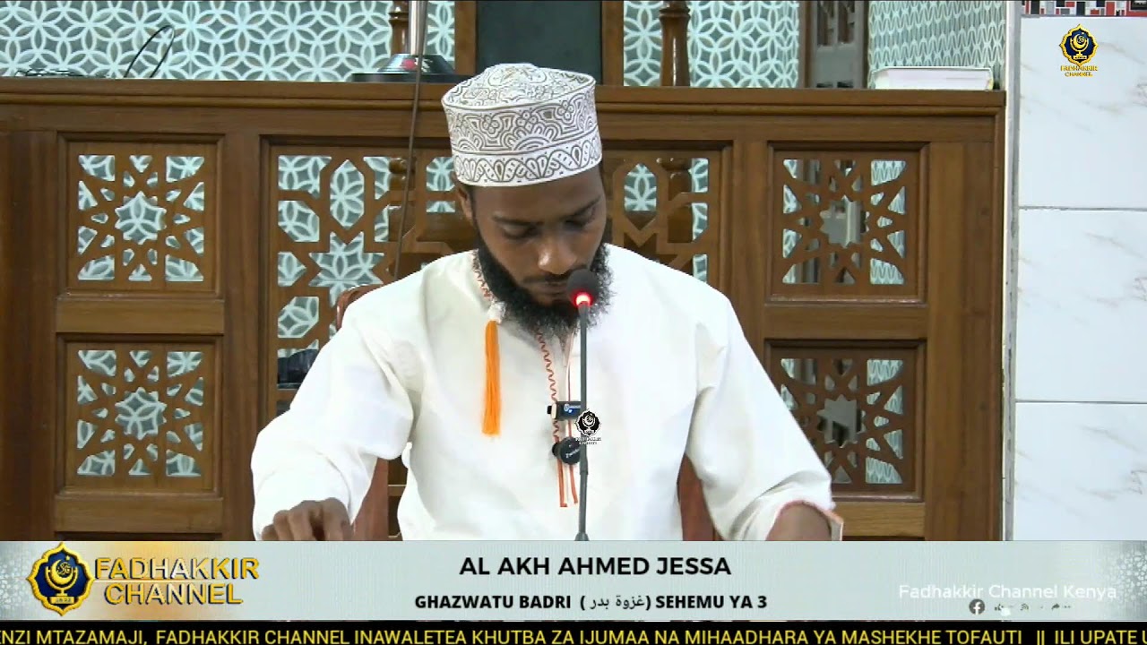 🔴#LIVE DARSA MASJID SHEIKH ABDULMALIK | GHAZWATU BADRI