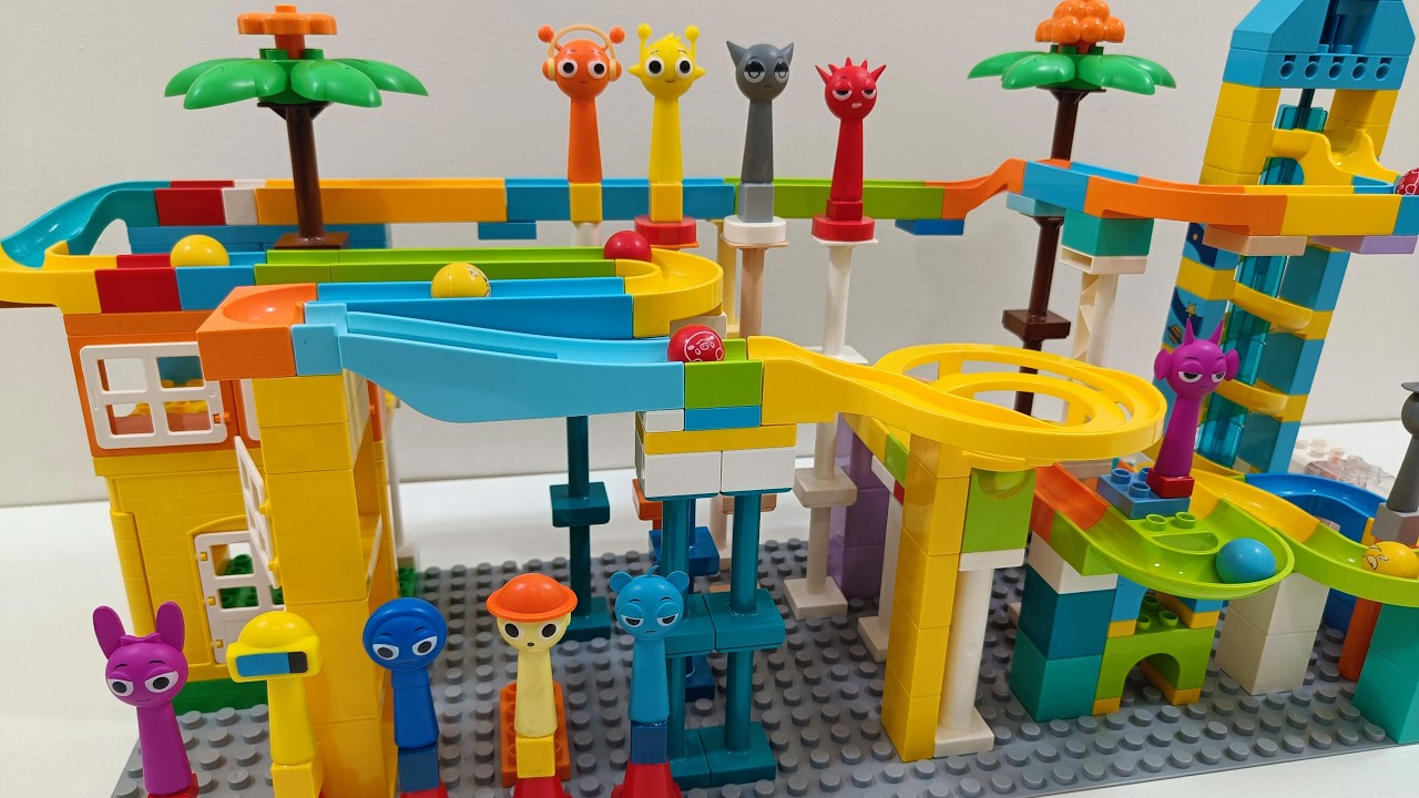 This Marble Run Gets Way More Fun Once Sprunki Show Up