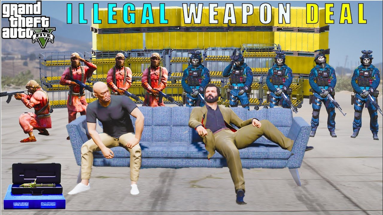 MICHAEL'S SECRET WEAPON DEAL WITH LIBERTY MAFIA | GTA 5 GAMEPLAY #8